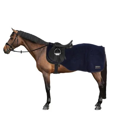 Kentucky Horsewear Kentucky Uitrijdeken Heavy Fleece Navy 3 Kentucky Horsewear Kentucky Uitrijdeken Heavy Fleece Navy - Afbeelding 3