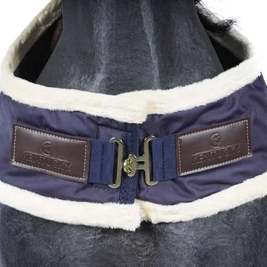 Kentucky Horsewear Kentucky Stapmolen Deken Waterproof 160g Navy 6 Kentucky Horsewear Kentucky Stapmolen Deken Waterproof 160g Navy - Afbeelding 6