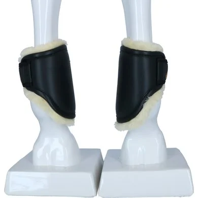 Kentucky Horsewear Kentucky Strijklappen Leder Achter Kort Zwart Full 4 Kentucky Horsewear Kentucky Strijklappen Leder Achter Kort Zwart Full - Afbeelding 4