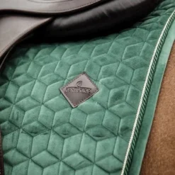 Kentucky Horsewear Kentucky Zadeldekje Velvet Springen Donkergroen Full -Kentucky Horsewear Winkel agradi 44743496 8.35a546