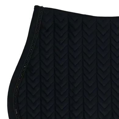 Kentucky Horsewear Kentucky Zadeldekje Velvet Pearls Springen Zwart Full 3 Kentucky Horsewear Kentucky Zadeldekje Velvet Pearls Springen Zwart Full - Afbeelding 3