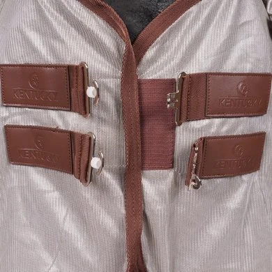 Kentucky Horsewear Kentucky Vliegendeken Classic Zilver 4 Kentucky Horsewear Kentucky Vliegendeken Classic Zilver - Afbeelding 4