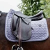 Kentucky Horsewear Kentucky Zadeldekje Velvet Dressuur Paars Full