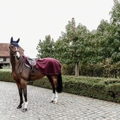 Kentucky Horsewear Kentucky Uitrijdeken Heavy Fleece Bordeaux 1 Kentucky Horsewear Kentucky Uitrijdeken Heavy Fleece Bordeaux