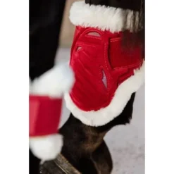 Kentucky Horsewear Kentucky Kogelbeschermer Young Horse Velvet Vegan Bont Rood -Kentucky Horsewear Winkel kentucky 179a3207.4a0552