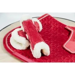 Kentucky Horsewear Kentucky Peesbeschermers Bamboo Elastic Velvet Vegan Bont Rood -Kentucky Horsewear Winkel kentucky 179a4631.6f65bb 1