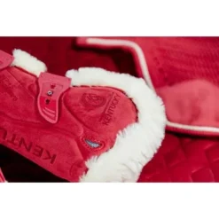 Kentucky Horsewear Kentucky Peesbeschermers Bamboo Elastic Velvet Vegan Bont Rood -Kentucky Horsewear Winkel kentucky 179a4638.86d6ef 1