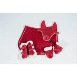 Kentucky Horsewear Kentucky Peesbeschermers Bamboo Elastic Velvet Vegan Bont Rood -Kentucky Horsewear Winkel kentucky 179a4687.60744d 1