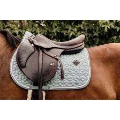 Kentucky Horsewear Kentucky Zadeldekje Wol Springen Lichtblauw Full