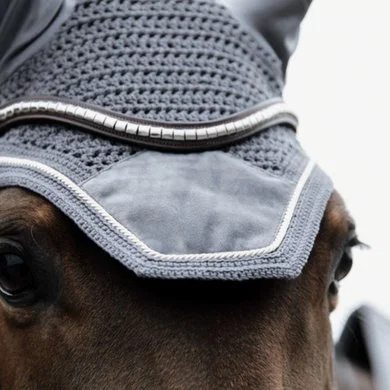 Kentucky Horsewear Kentucky Oornetje Wellington Basic Velvet Grijs 2 Kentucky Horsewear Kentucky Oornetje Wellington Basic Velvet Grijs - Afbeelding 2