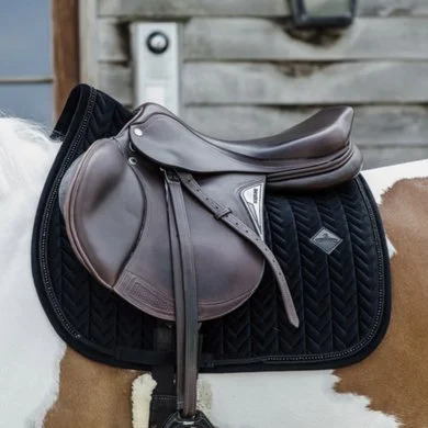 Kentucky Horsewear Kentucky Zadeldekje Velvet Pearls Springen Zwart Full 7 Kentucky Horsewear Kentucky Zadeldekje Velvet Pearls Springen Zwart Full - Afbeelding 7