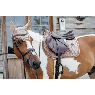 Kentucky Horsewear Kentucky Zadeldekje Velvet Pearls Springen Beige Full 3 Kentucky Horsewear Kentucky Zadeldekje Velvet Pearls Springen Beige Full - Afbeelding 3