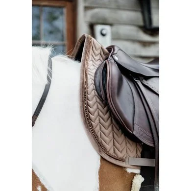 Kentucky Horsewear Kentucky Zadeldekje Velvet Pearls Springen Beige Full 2 Kentucky Horsewear Kentucky Zadeldekje Velvet Pearls Springen Beige Full - Afbeelding 2