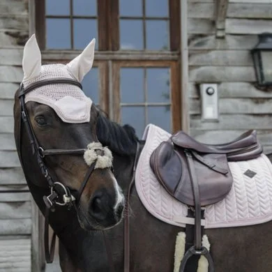 Kentucky Horsewear Kentucky Zadeldekje Velvet Pearls Springen Soft Rose Full 2 Kentucky Horsewear Kentucky Zadeldekje Velvet Pearls Springen Soft Rose Full - Afbeelding 2
