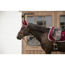 Kentucky Horsewear Kentucky Dressuur Zadeldekje Classic Contrast Bordeaux Full -Kentucky Horsewear Winkel kentucky 485a6791.6b83b0