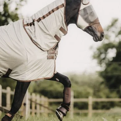 Kentucky Horsewear Kentucky Vliegendeken Classic Zilver 3 Kentucky Horsewear Kentucky Vliegendeken Classic Zilver - Afbeelding 3