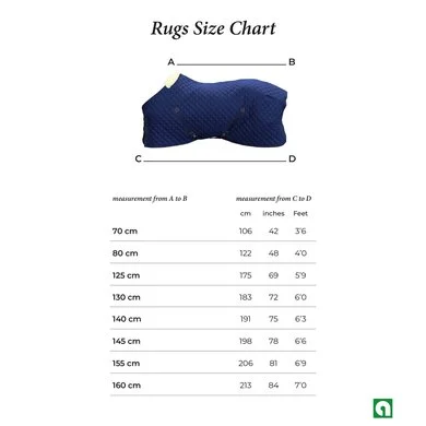 Kentucky Horsewear Kentucky Uitrijdeken 160g Navy 8 Kentucky Horsewear Kentucky Uitrijdeken 160g Navy - Afbeelding 8