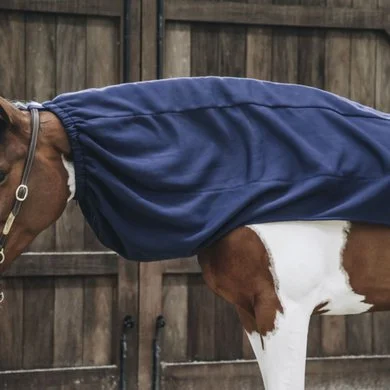 Kentucky Horsewear Kentucky Horse Scarf Cooler Fleece Navy Full 2 Kentucky Horsewear Kentucky Horse Scarf Cooler Fleece Navy Full - Afbeelding 2