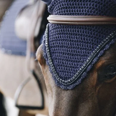 Kentucky Horsewear Kentucky Oornet Long Stone & Pearl Soundless Dark Navy Full 1 Kentucky Horsewear Kentucky Oornet Long Stone & Pearl Soundless Dark Navy Full