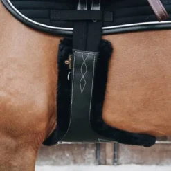Kentucky Horsewear Kentucky Singelhoes Sheepskin Stud Black