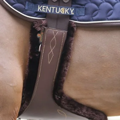 Kentucky Horsewear Kentucky Singelhoes Sheepskin Stud Brown 1 Kentucky Horsewear Kentucky Singelhoes Sheepskin Stud Brown