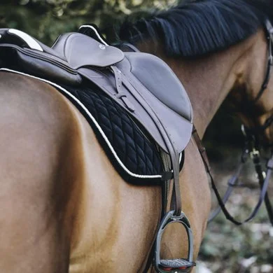 Kentucky Horsewear Kentucky Spring Zadeldekje Corduroy Black Full 2 Kentucky Horsewear Kentucky Spring Zadeldekje Corduroy Black Full - Afbeelding 2