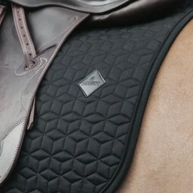 Kentucky Horsewear Kentucky Zadeldekje Basic Dressuur Zwart Full 2 Kentucky Horsewear Kentucky Zadeldekje Basic Dressuur Zwart Full - Afbeelding 2