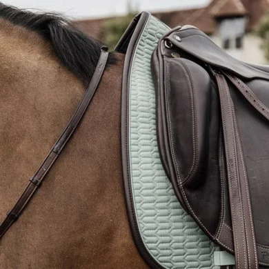 Kentucky Horsewear Kentucky Zadeldekje Color Edition Leather Dr Mint Full 2 Kentucky Horsewear Kentucky Zadeldekje Color Edition Leather Dr Mint Full - Afbeelding 2