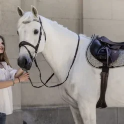 Kentucky Horsewear Kentucky Zadeldekje Pied-de-Poule Springen Bruin Full -Kentucky Horsewear Winkel kentucky zadeldekje pied de poule springen brown 3.618cfd