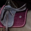 Kentucky Horsewear Kentucky Zadeldekje Velvet Dressuur Bordeaux Full