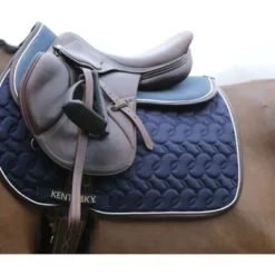 Kentucky Horsewear Kentucky Zadelonderlegger Anatomic Absorb Navy/White/Bruin -Kentucky Horsewear Winkel kentucky zadelonderlegger anatomic absorb navy 3.6e31ab