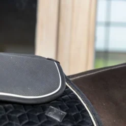 Kentucky Horsewear Kentucky Zadelonderlegger Halfpad Absorb Black/White -Kentucky Horsewear Winkel kentucky zadelonderlegger halfpad absorb black white 2.d7b35e