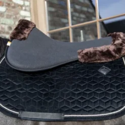 Kentucky Horsewear Kentucky Zadelonderlegger Halfpad Anat Absorb Bruin/Black