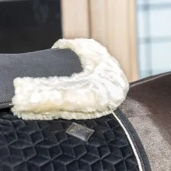 Kentucky Horsewear Kentucky Zadelonderlegger Halfpad Anatomic Absorb Nat/Black -Kentucky Horsewear Winkel kentucky zadelonderlegger halfpad anat absorb black naturel 2.a08189