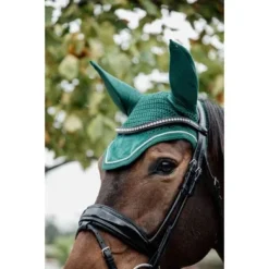 Kentucky Horsewear Kentucky Oornetje Wellington Velvet Donkergroen