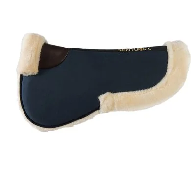 Kentucky Horsewear Kentucky Zadelonderlegger Halfpad Sheepskin Absorb Navy 5 Kentucky Horsewear Kentucky Zadelonderlegger Halfpad Sheepskin Absorb Navy - Afbeelding 5