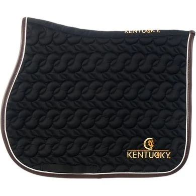 Kentucky Horsewear Kentucky Zadeldekje Black/White/Bruin Full 2 Kentucky Horsewear Kentucky Zadeldekje Black/White/Bruin Full - Afbeelding 2