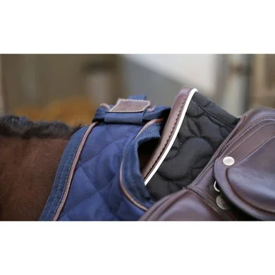 Kentucky Horsewear Kentucky Uitrijdeken 160g Navy 2 Kentucky Horsewear Kentucky Uitrijdeken 160g Navy - Afbeelding 2
